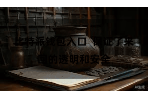 比特派钱包入口  保证了来回的透明和安全