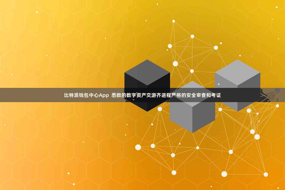比特派钱包中心App  悉数的数字资产交游齐进程严格的安全审查和考证